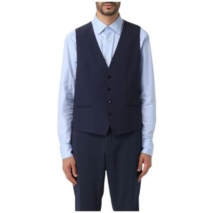 Hugo, Heren, Pakken, Blauw, Maat: 2XL