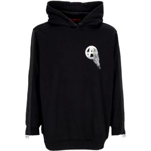 Acupuncture, Heren, Sweatshirts & Hoodies, Zwart, Maat: L Katoen,