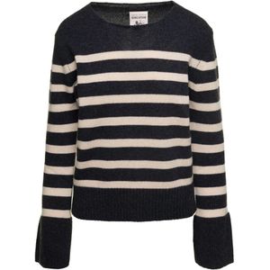 Semicouture, Dames, Truien, Veelkleurig, Maat: L Wol,