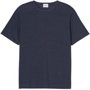 Closed, Heren, Tops, Blauw, Maat: XL Linnen,