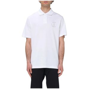 Just Cavalli, Heren, Tops, Wit, Maat: M Katoen,