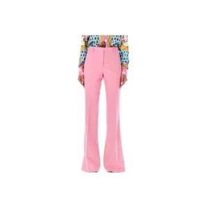 Versace Slim-fit Broeken , Pink , Dames , Maat: XS