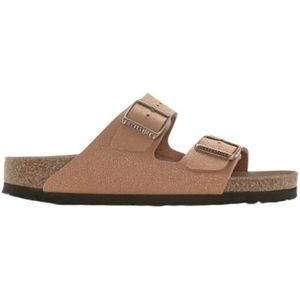 Birkenstock, Dames, Schoenen, Bruin, Maat: 35 EU Leer,