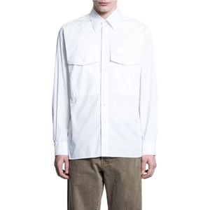 Sunflower, Heren, Overhemden, Wit, Maat: M Denim,