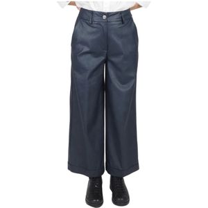 Alessia Santi, Dames, Broeken, Blauw, Maat: M