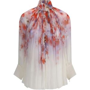 Zimmermann, Dames, Blouses & Shirts, Veelkleurig, Maat: XS
