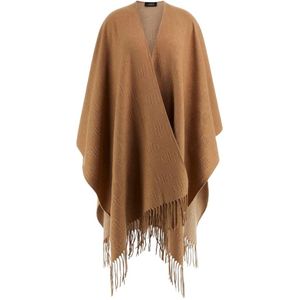 Guess, Dames, Jassen, Beige, Maat: ONE Size Viscose,