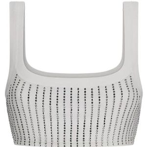 The Attico, Dames, Tops, Grijs, Maat: XS