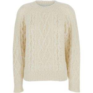 Marant étoile, Dames, Truien, Wit, Maat: S Wol,