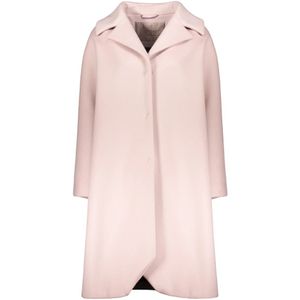 Herno, Dames, Mantels, Roze, Maat: S Wol,