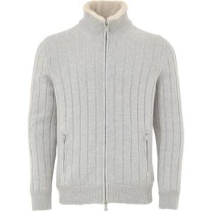 Gran Sasso, Heren, Truien, Grijs, Maat: L Wol,