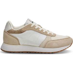 Woden, Dames, Schoenen, Beige, Maat: 40 EU Leer,