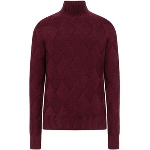 Alpha Industries, Heren, Truien, Rood, Maat: S Wol,