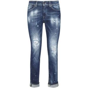 Dondup, Dames, Jeans, Blauw, Maat: W27 Katoen,