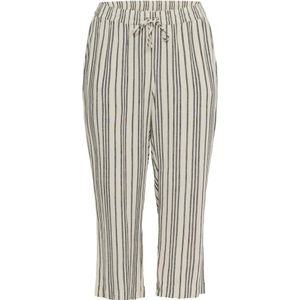 Kaffe Curve, Dames, Broeken, Beige, Maat: XL Linnen,