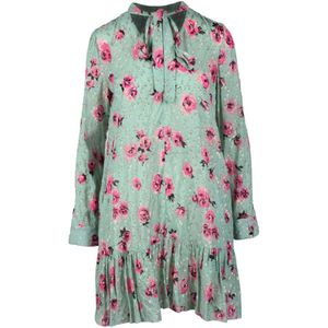 RED Valentino, Dames, Jurken, Veelkleurig, Maat: S Viscose,