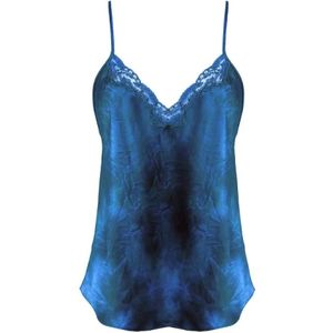 Mes Demoiselles, Dames, Tops, Blauw, Maat: XS Zijde,