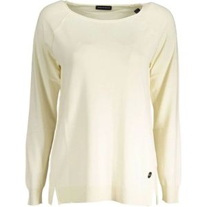 North Sails - Pullover - Wit - Gerecyclede Vezels, Katoen, Viscose
