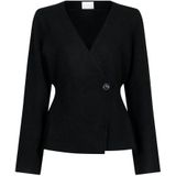 Gebreid jack met knoopsluiting, model 'Marie'