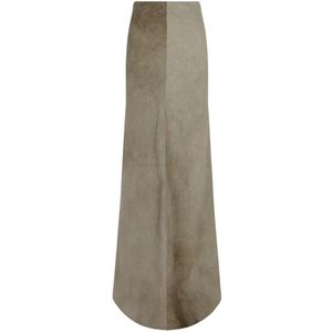 Cortana, Dames, Rokken, Grijs, Maat: XS Linnen,