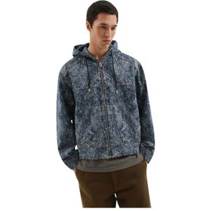 1989 Studio, Heren, Sweatshirts & Hoodies, Blauw, Maat: M