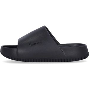 Nike Calm Slide Dames Slippers Zwart , Black , Dames , Maat: 36 1/2 EU