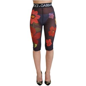 Dolce Gabbana - Capri Broeken - Zwart - 31% Elasthaan 69% PA