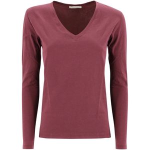 Anonym Apparel, Dames, Tops, Rood, Maat: S Katoen,