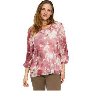 2-Biz, Dames, Blouses & Shirts, Roze, Maat: M Poliester,