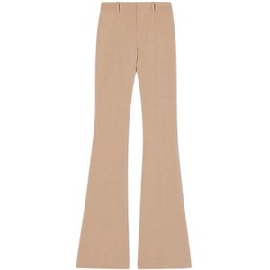 Jacquemus, Dames, Broeken, Beige, Maat: M Wol,
