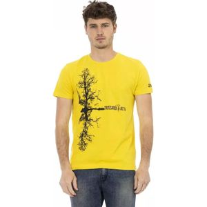 Trussardi - Action - T-shirt - Geel - Katoen