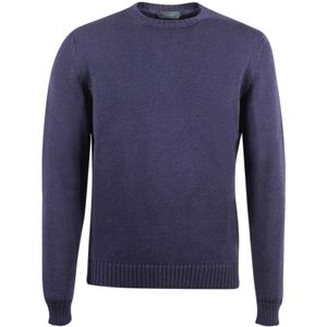 Zanone, Heren, Truien, Blauw, Maat: M Wol,