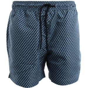 Hugo, Heren, Badkleding, Blauw, Maat: S Poliester,