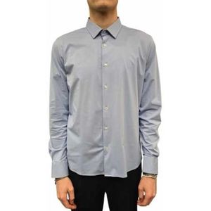 Rrd, Heren, Overhemden, Grijs, Maat: XL Leer,