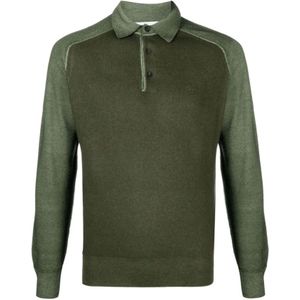 Etro, Heren, Tops, Groen, Maat: XL Wol,