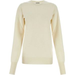 Jil Sander, Dames, Truien, Wit, Maat: XS Kasjmier,