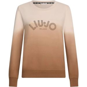 Liu Jo, Dames, Sweatshirts & Hoodies, Veelkleurig, Maat: 2XS Katoen,