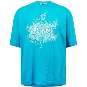 Acne Studios, Heren, Tops, Blauw, Maat: M Katoen,