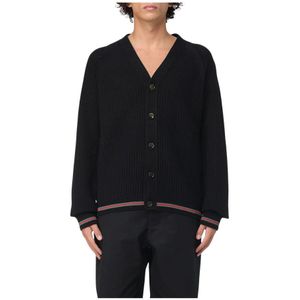 Gucci, Heren, Truien, Zwart, Maat: L Wol,