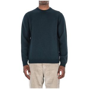 Roberto Collina, Heren, Truien, Groen, Maat: L Wol,