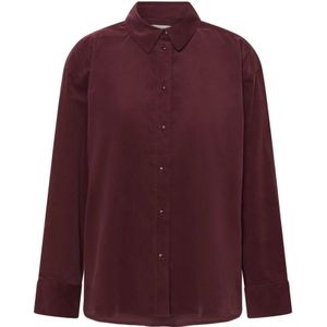 Part Two, Dames, Blouses & Shirts, Bruin, Maat: 2XS Katoen,