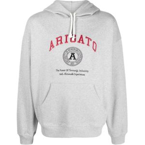 Axel Arigato, Heren, Sweatshirts & Hoodies, Grijs, Maat: XS Katoen,
