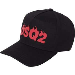 Dsquared2, Heren, Accessoires, Zwart, Maat: ONE Size Katoen,