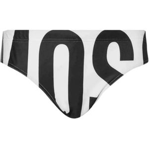 Moschino, Heren, Badkleding, Wit, Maat: XL