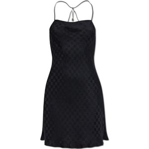 Amiri, Dames, Jurken, Zwart, Maat: S Viscose,