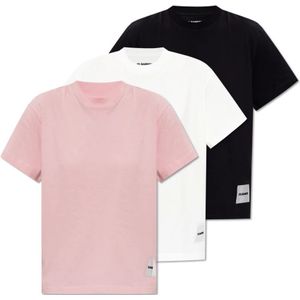 Jil Sander - Drie-Pack T-Shirts - Veelkleurig - Katoen