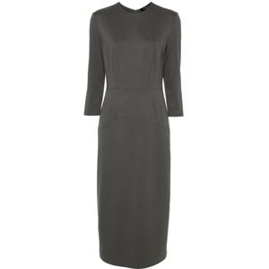 Fabiana Filippi, Dames, Jurken, Grijs, Maat: S