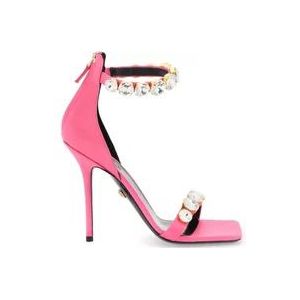 Versace High Heel Sandalen , Pink , Dames , Maat: 36 EU
