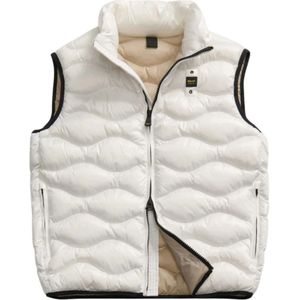 Blauer, Heren, Jassen, Wit, Maat: 2XL Nylon,