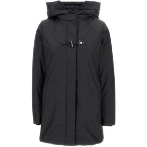 Fay, Dames, Mantels, Zwart, Maat: M